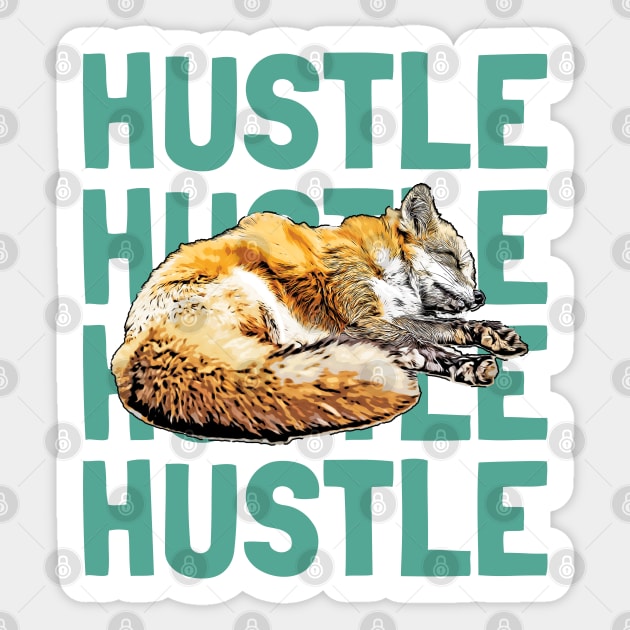 Hustle Sticker by Chiaradesigns21